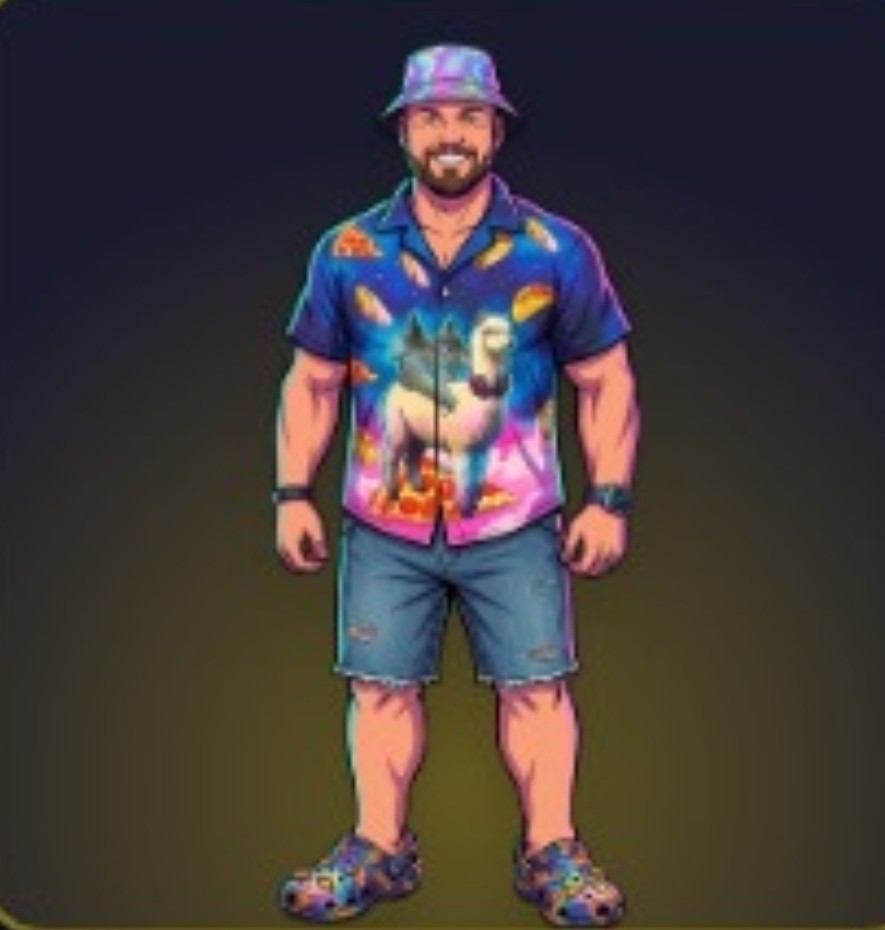 Chris as a champion