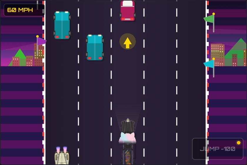 Hearse Highway — in-game