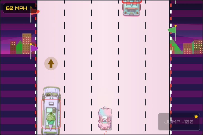 Sweet Street — in-game