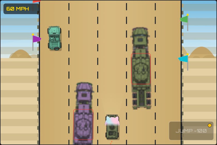 Convoy — in-game