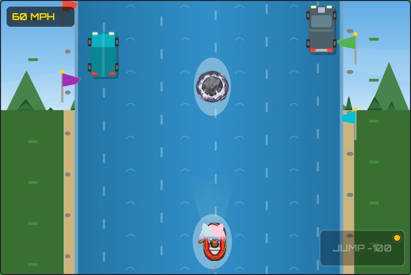 White Water Rafting — in-game