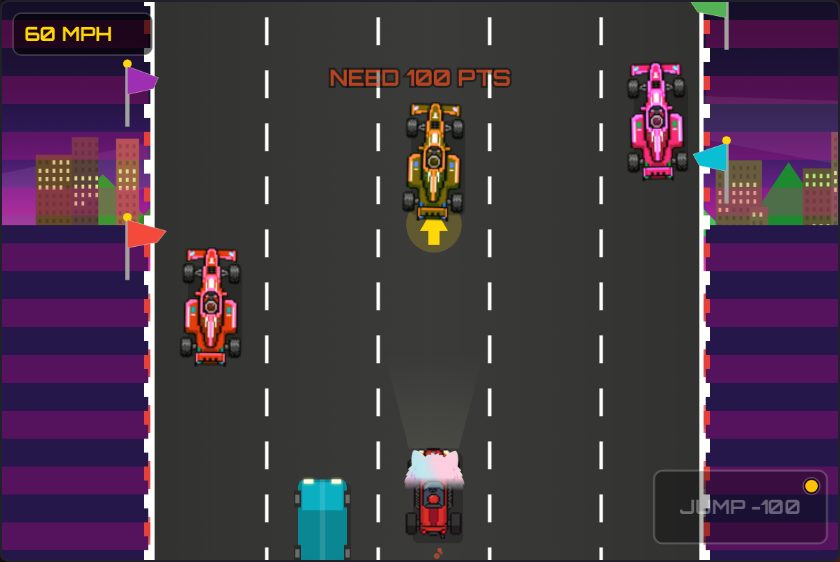 Pole Position — in-game