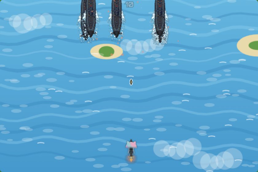 Naval Battle — in-game