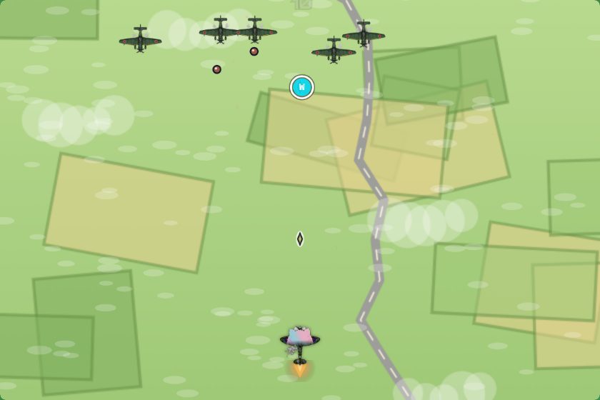 WW2 Dogfight — in-game
